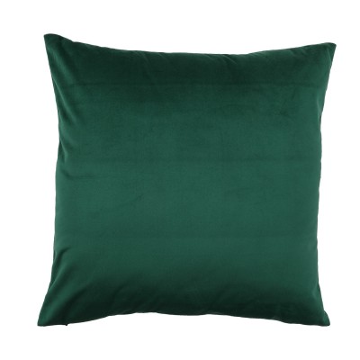 Zielona butelkowa poszewka na poduszkę MEDIOLAN 45x45 - 1