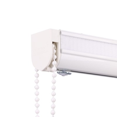 Łańcuszek koralikowy  100 cm biały do rolety rzymskiej - 1