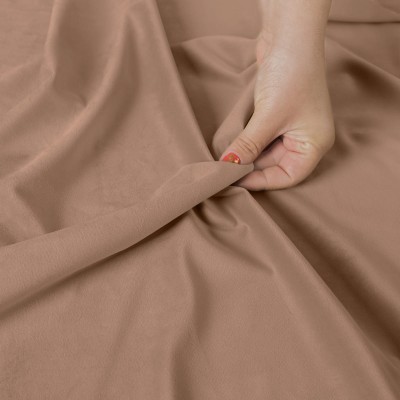 Tkanina zasłonowa Velvet 300 cm ciemny beżowy 006 - 1