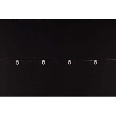 Ślizg na sznurku SLIM obrotowy fala 8 cm biały - 2