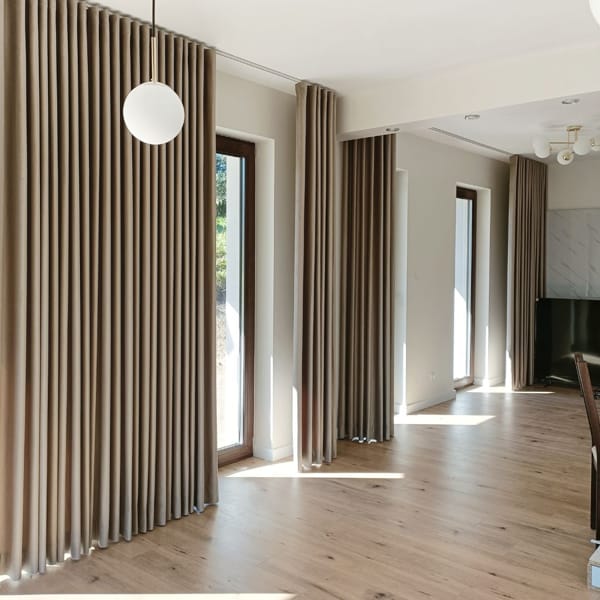 ciemne beżowe zasłony dekoracyjne na taśmie wave | Bagdad Nowy Sącz cieme beżowe zasłony dekoracyjne na taśmie wave | Bagdad Nowy Sącz