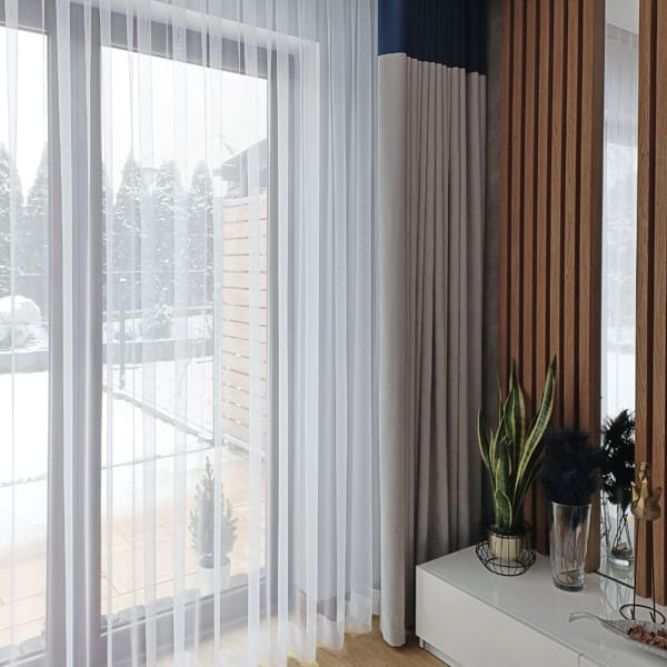 gładkie firany na taśmie fali | Bagdad Nowy Sącz