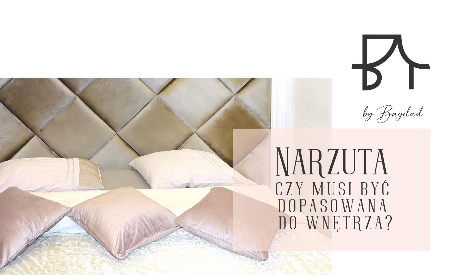 Narzuta na łóżko - czy musi być dopasowana do wnętrza?