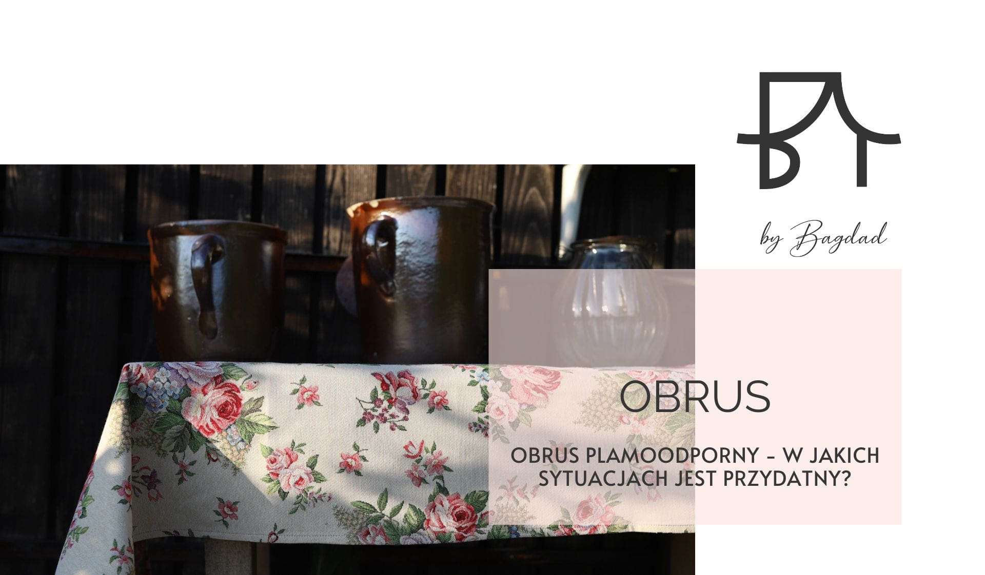 Obrus plamoodporny - w jakich sytuacjach jest przydatny