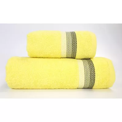Ręcznik 70x140 żółty bawełniany OMBRE - 1