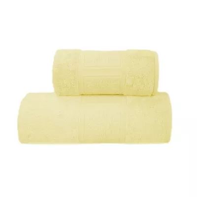 Ręcznik 50x90 bambus bawełna żółty ECCO BAMBOO - 1