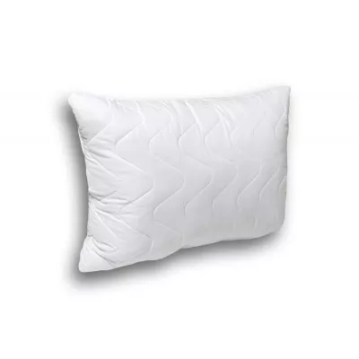 Biała poduszka antyalergiczna HIT 50x70 do spania z mikrofibry dla alergików hipoalergiczna - 1