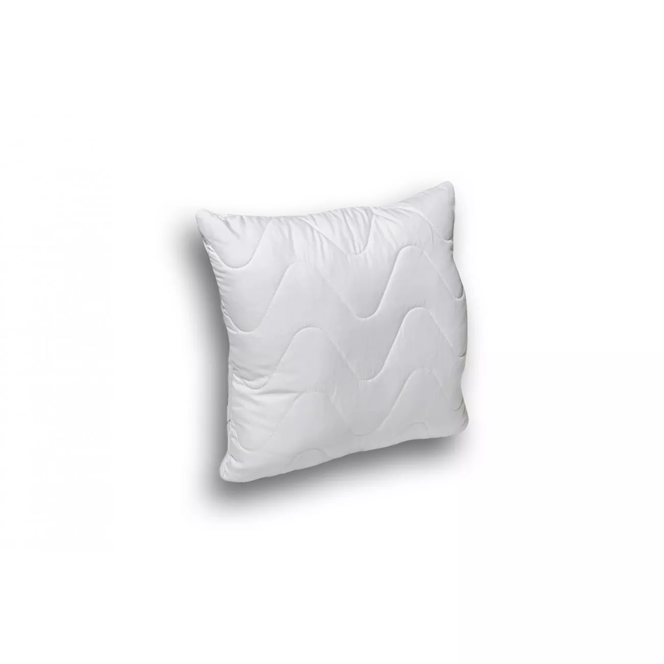 Biała poduszka antyalergiczna HIT 50x50 do spania z mikrofibry dla alergików hipoalergiczna - 1