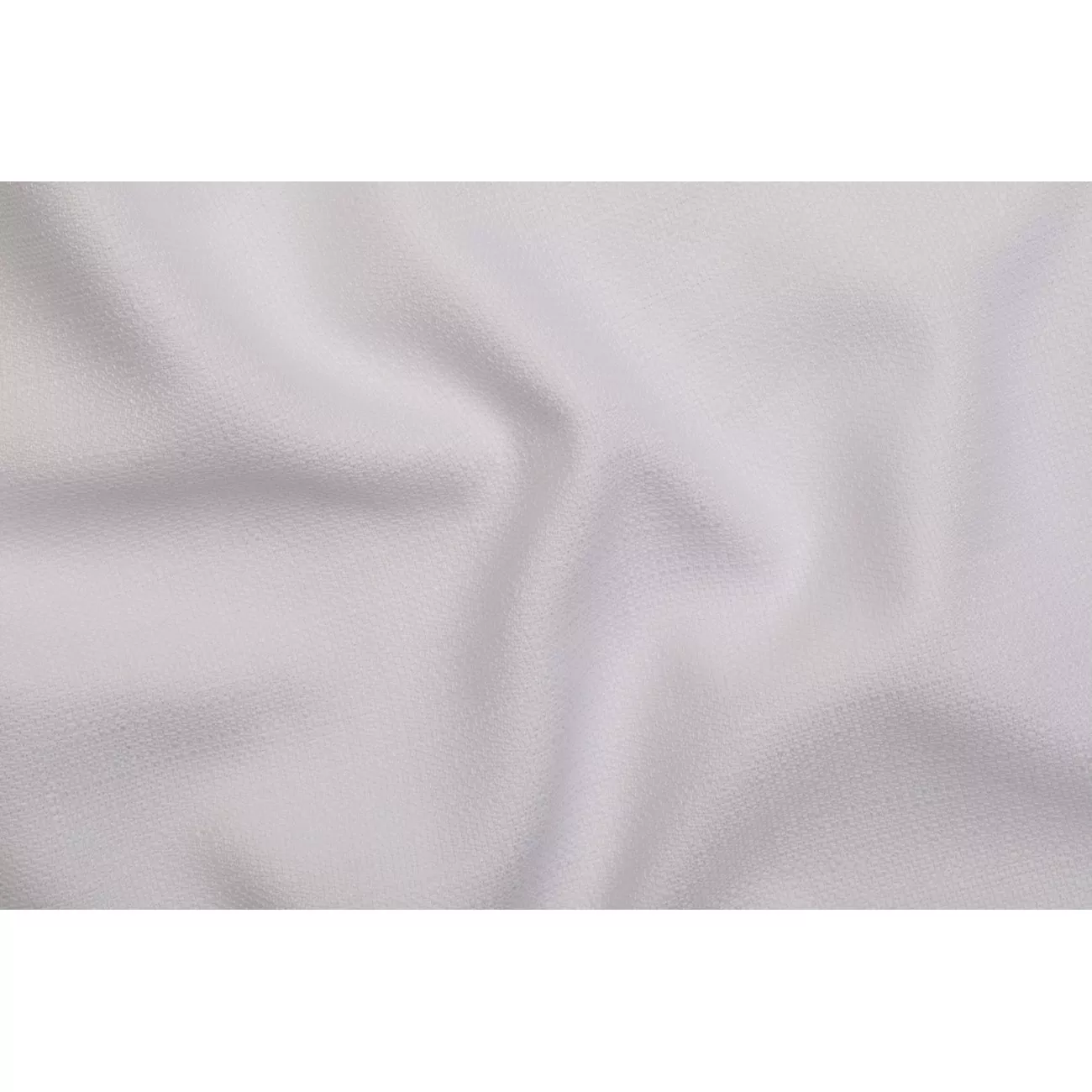 Próbka tkaniny obrusowej Salermo dwustronna biała - 1
