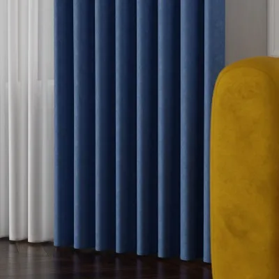 Tkanina zasłonowa Sybilla 320 cm niebieski 139 - 3