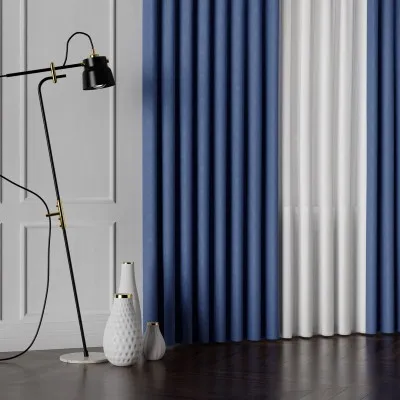 Tkanina zasłonowa Sybilla 320 cm niebieski 139 - 4