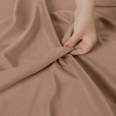 Tkanina zasłonowa Velvet 300 cm ciemny beżowy 006 - 2