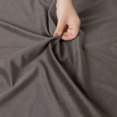 Tkanina zasłonowa Velvet 300 cm chłodny brązowy 018 - 1