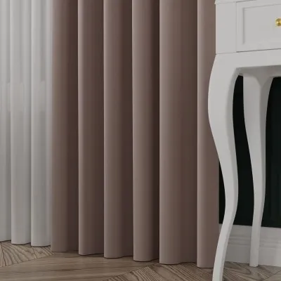 Tkanina zasłonowa Lima 300 cm ciemny pudrowy różowy 062 - 3 Tkanina zasłonowa Lima 300 cm ciemny pudrowy różowy 062 - 3