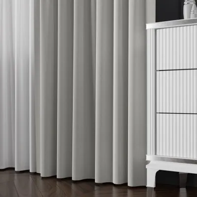 Tkanina zasłonowa Lima 300 cm pastelowy szary 071 - 3