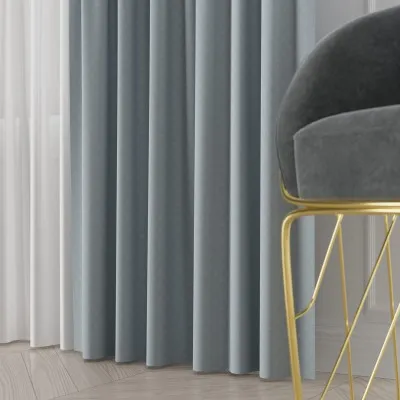 Tkanina zasłonowa Lima 300 cm pastelowy niebieski 057 - 3 Tkanina zasłonowa Lima 300 cm pastelowy niebieski 057 - 3