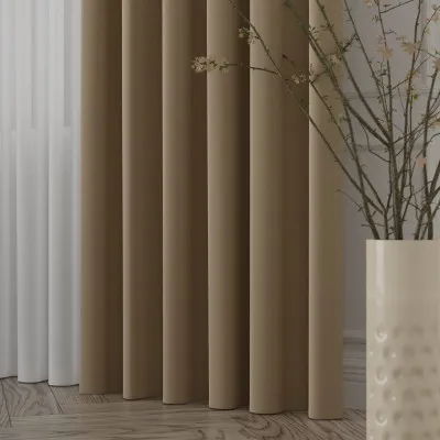 Tkanina zasłonowa Lima 300 cm ciepły brązowy 051 - 3 Tkanina zasłonowa Lima 300 cm ciepły brązowy 051 - 3