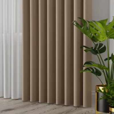Tkanina zasłonowa Lima 300 cm camelowy 014 - 3