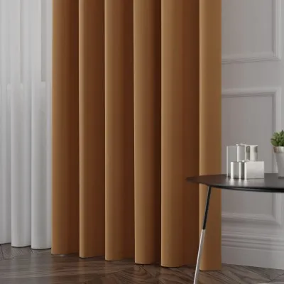Tkanina zasłonowa Lima 300 cm pomarańczowy 033 - 3 Tkanina zasłonowa Lima 300 cm pomarańczowy 033 - 3