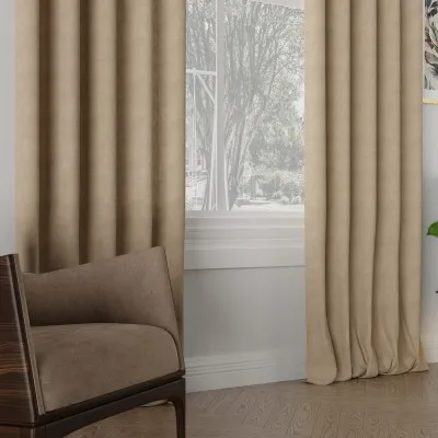 Tkanina zasłonowa Milas 320 cm beżowy 009 - 3