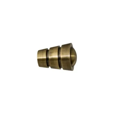 Końcówka fedora 19 mm antyczne złoto - 1