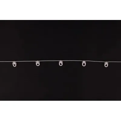 Ślizg na sznurku SLIM obrotowy fala 6 cm biały - 2
