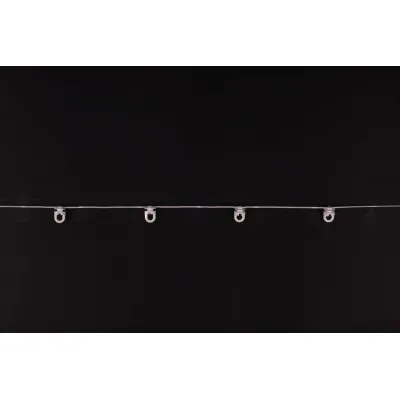 Ślizg na sznurku SLIM obrotowy fala 8 cm biały - 2
